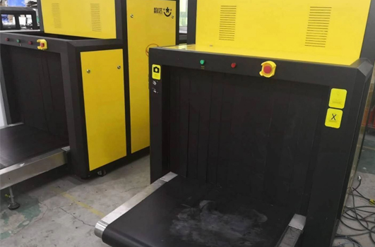 物流x光機在韻達應用